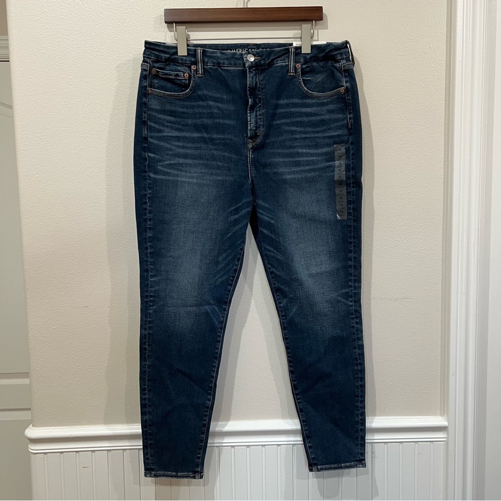 American Eagle Skinny Jean, Medium Wash, 20R